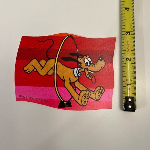 Vintage Disney Valentines 1970s Mickey Donald Pluto Jiminy Cricket Goofy 70s - Picture 14 of 15